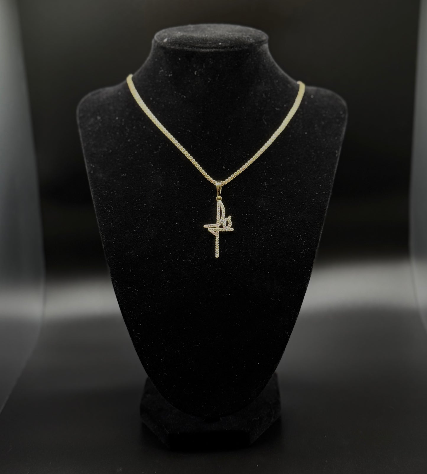 Necklace with “FE” Pendant